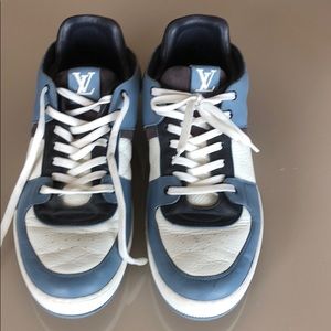Louis Vuitton Blue Ace Denier Men’s sneaker